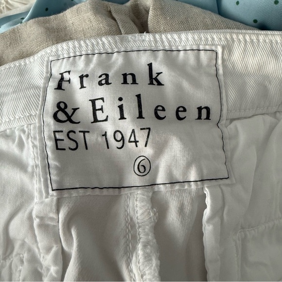 Frank & Eileen Chino Pants Wicklow Twill in White - Picture 7 of 8